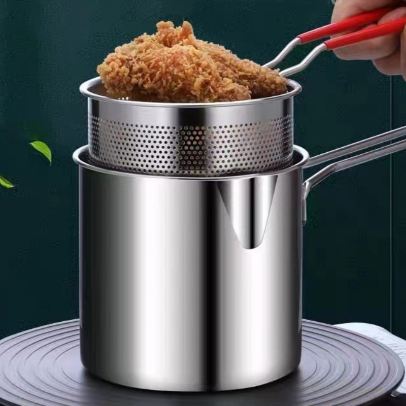 Deep Fryer Stainless - Friteuse van roestvrij staal 304, met
