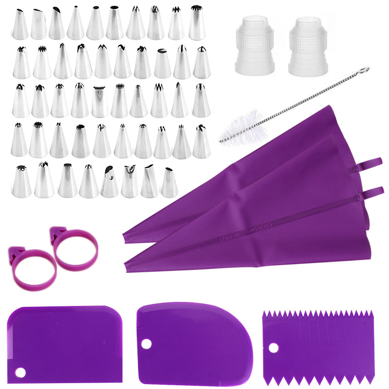 Kitchen Appliances Packages - Set spuitzakken en spuitmondjes van roestvrij