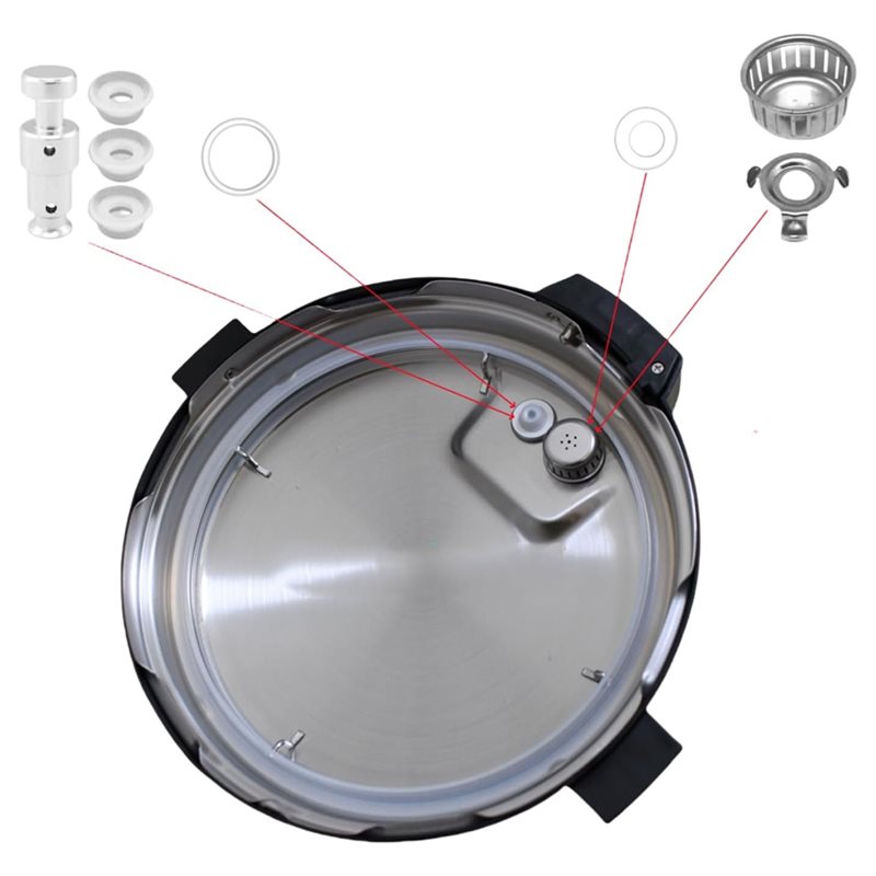 Instant Pot Pressure Cooker - NIEUW! A61I – set met universele