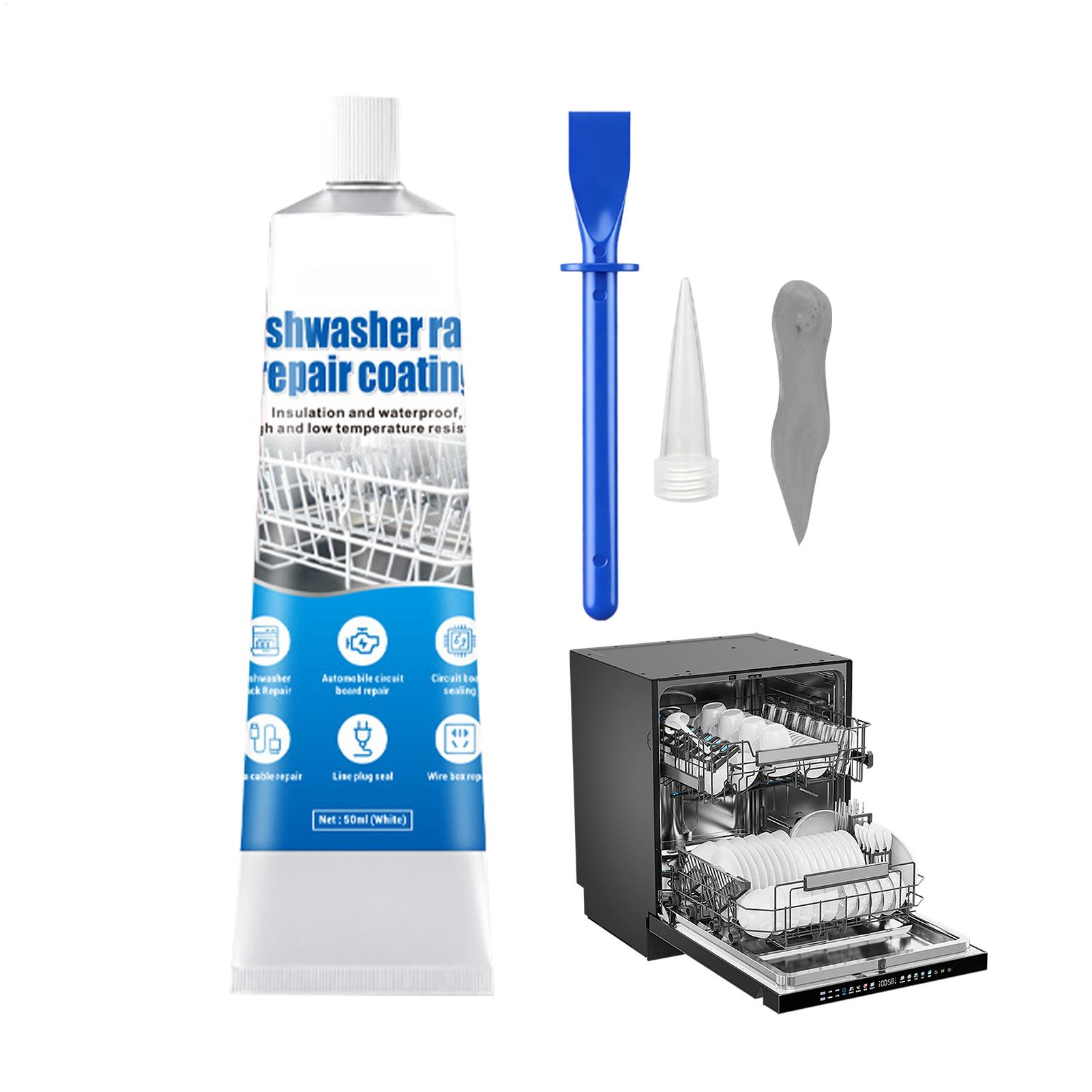Kitchen Appliances Repair - 50ml Anti-roest lijmverf voor vaatwasserrekken met