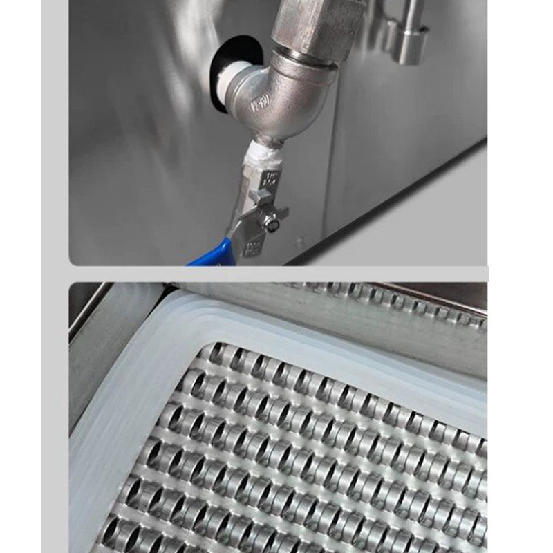 Deep Fryer Stainless - Commerciële mobiele roestvrijstalen frituuroliefiltermachine, elektrische friteuse