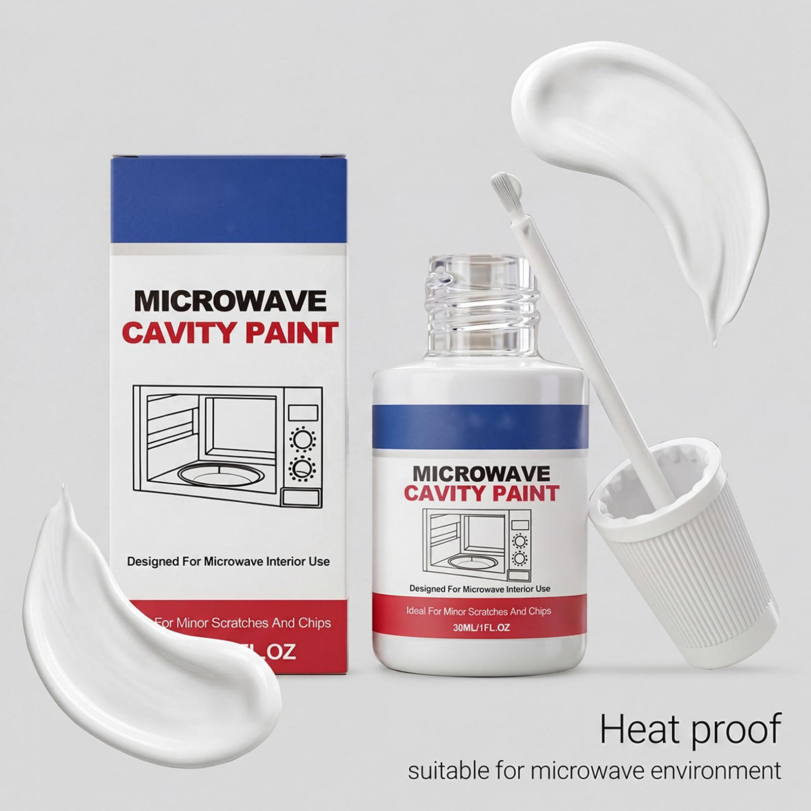 Kitchen Appliances Repair - Hoogglans Magnetroncoating 30ml, Verf voor de