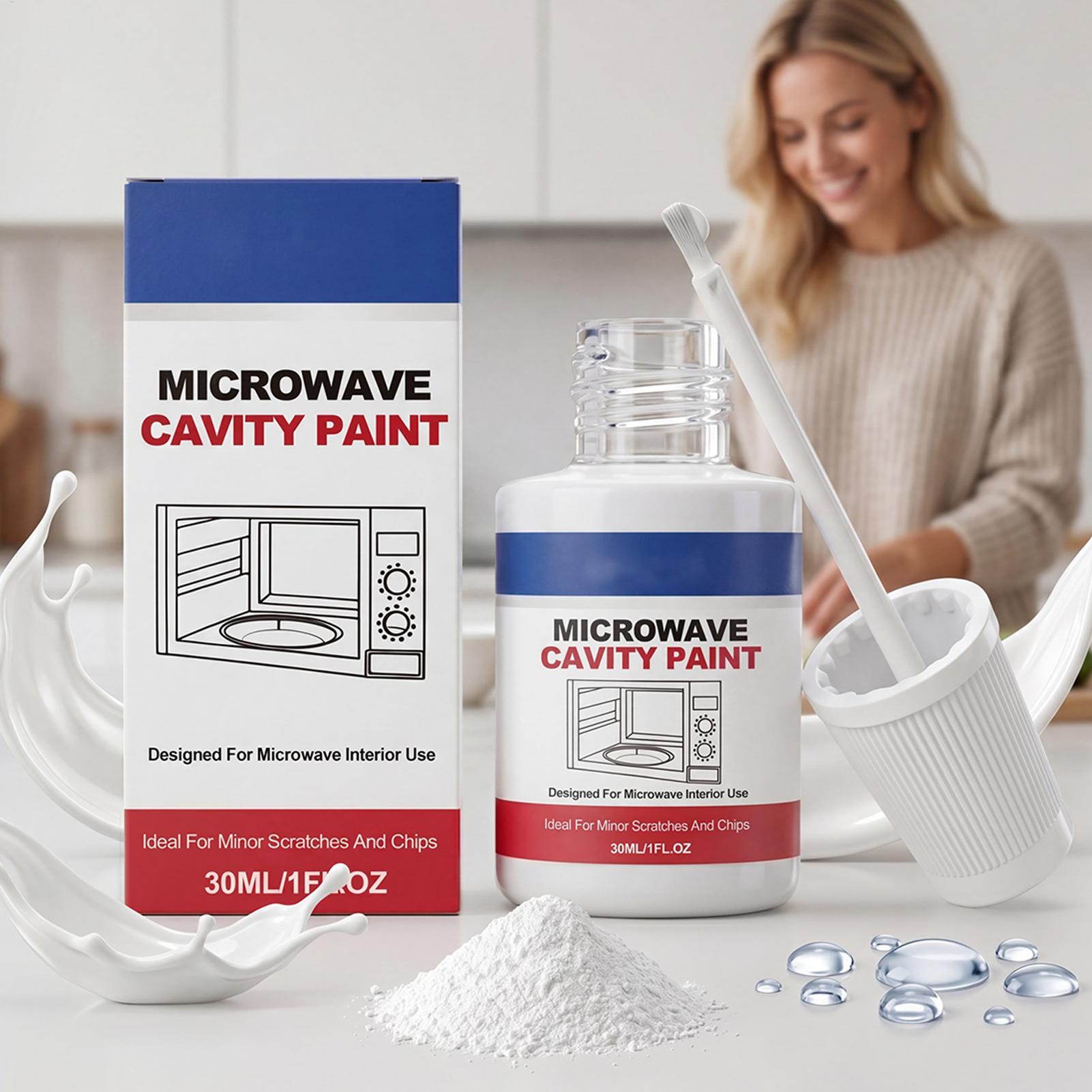 Kitchen Appliances Repair - Magnetron interieurverf 30ml Apparaatreparatie Touch-up Hoogglans