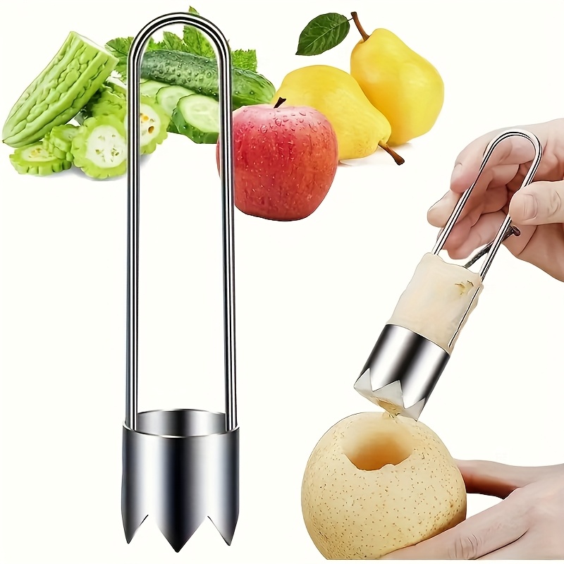 Kitchen Appliances Packages - Roestvrijstalen fruit- en groentepitverwijderaar, paprika-zaadverwijderaar, appel-