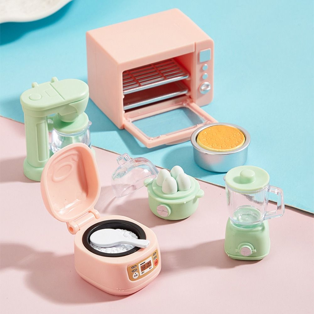 Kitchen Appliances Photos - 1/12 Schaal Poppenhuis Keukenapparatuur Plastic Koffiezetapparaat