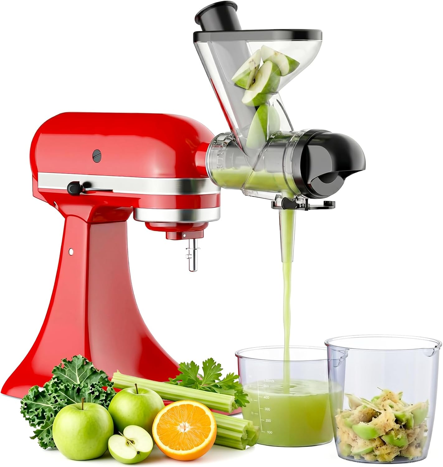 Kauwende sapcentrifuge-aanslui - Juicer Cold Press Slow recensie en prijs