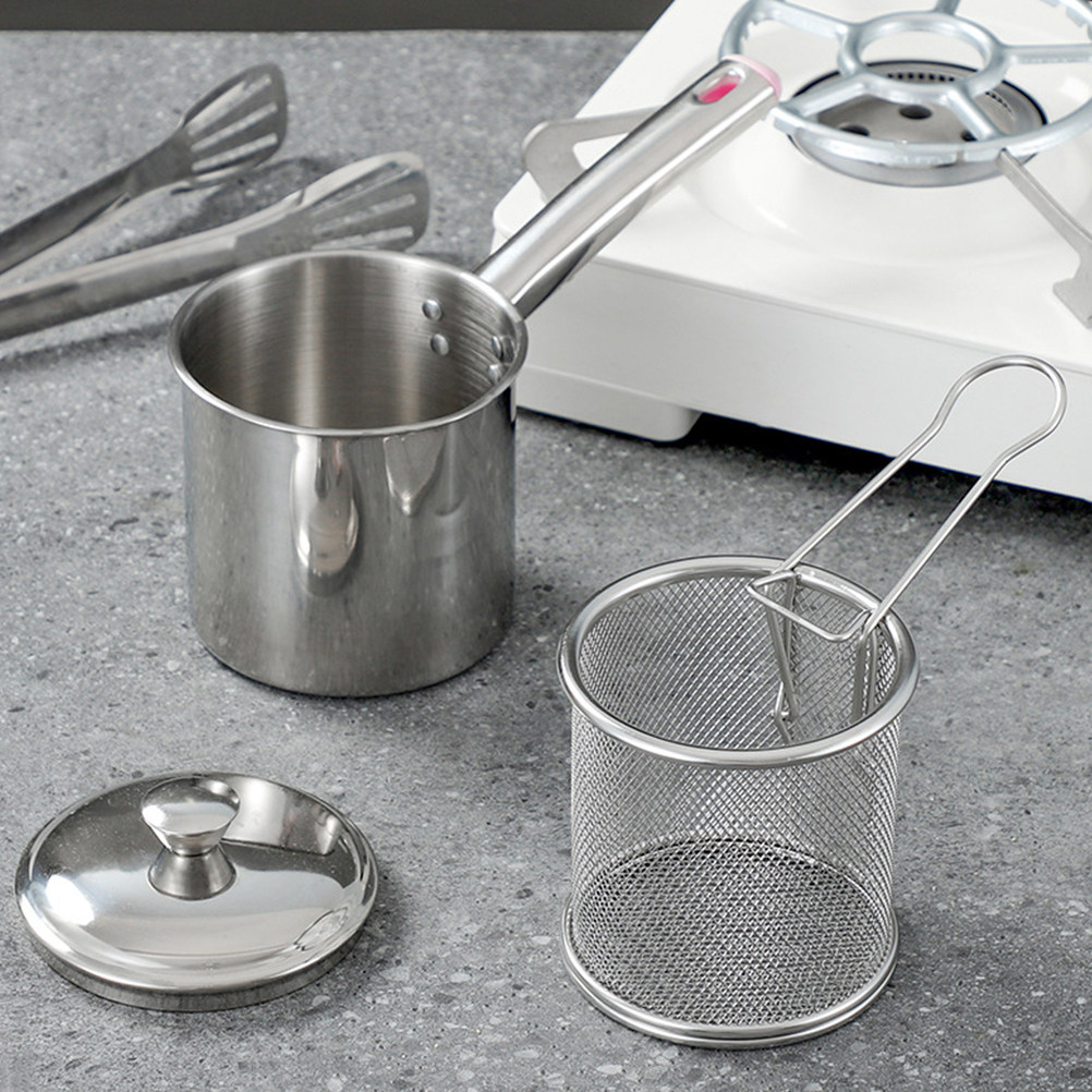 1 set roestvrijstalen frituurs - Deep Fryer Stainless recensie en prijs