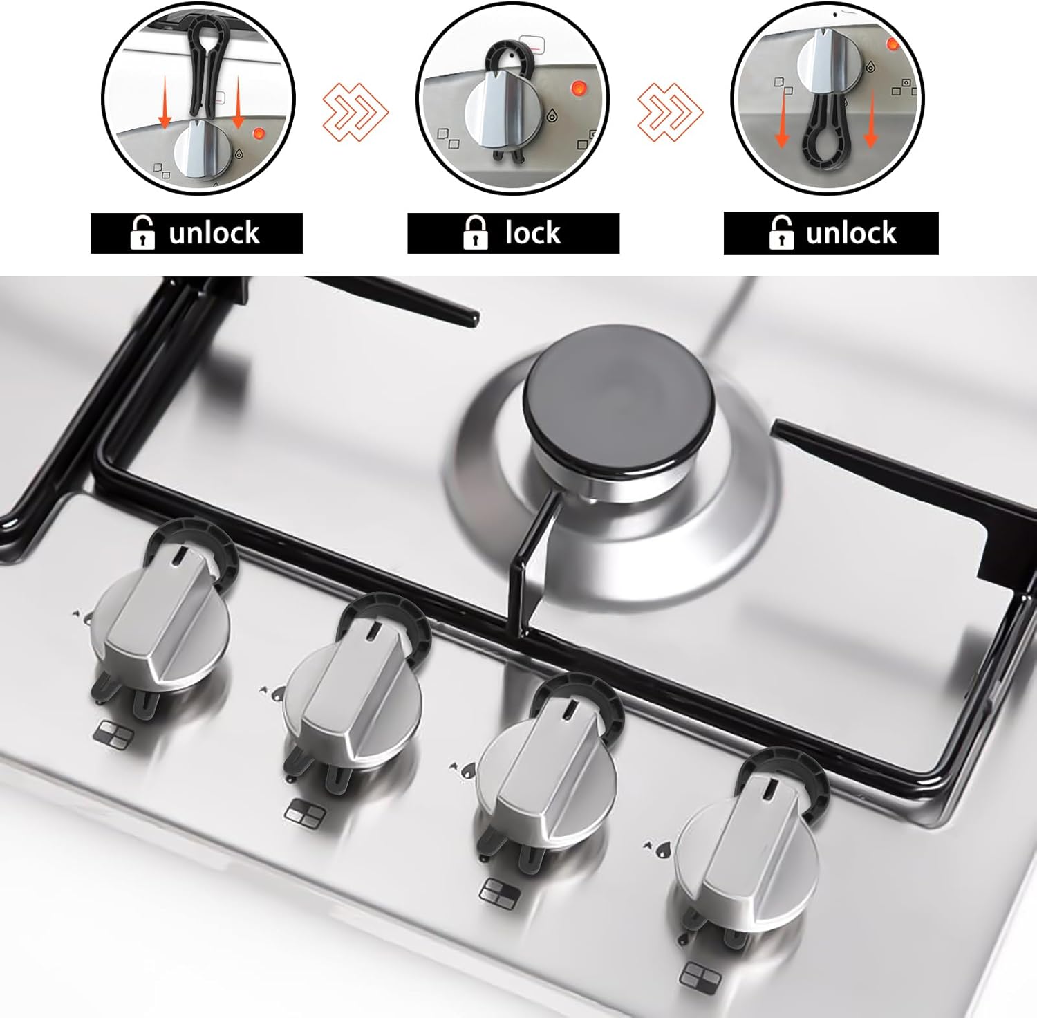 Kindveilige keukenveiligheidss - Kitchen Appliances Gas Stove recensie en prijs