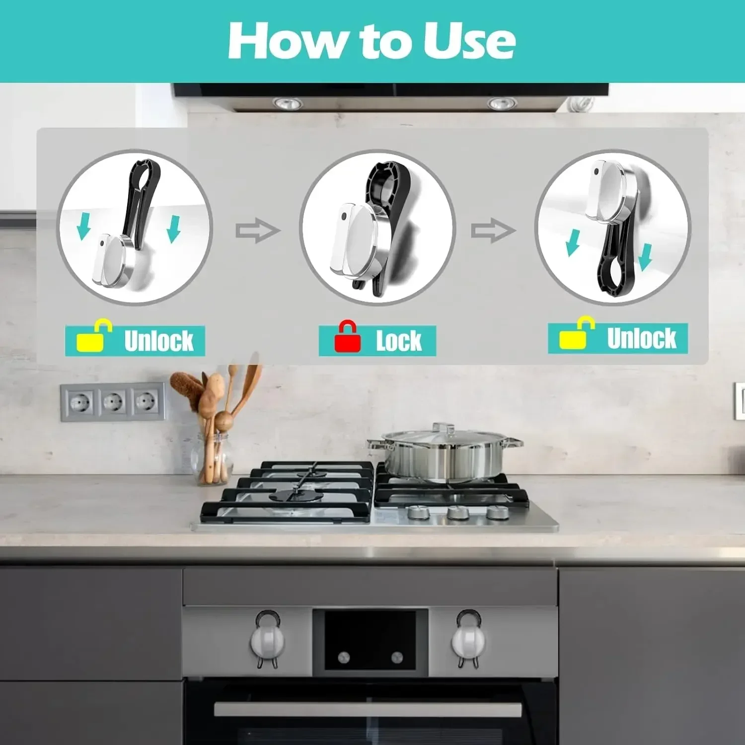Kindveilige keukenveiligheidss - Kitchen Appliances Gas Stove recensie en prijs