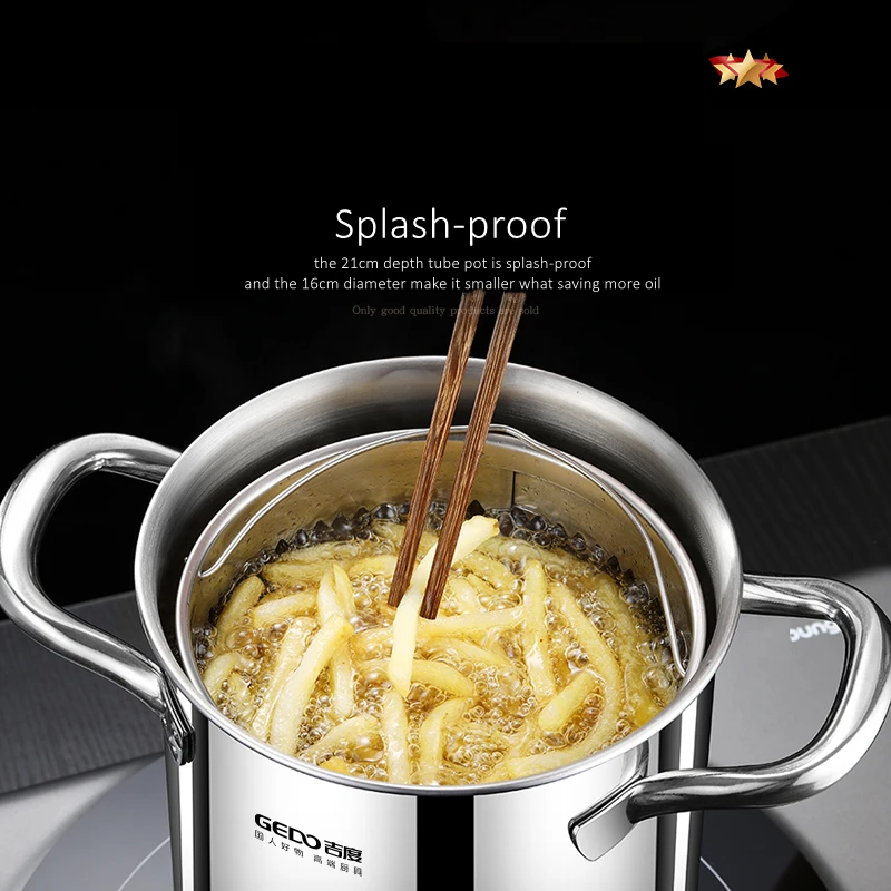 LFGB-gecertificeerde, zuivere  - Deep Fryer Stainless recensie en prijs