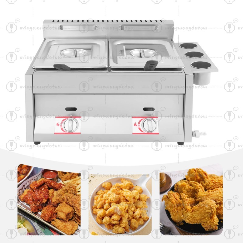 Nieuwe commerciële gasfriteuse - Deep Fryer Stainless recensie en prijs