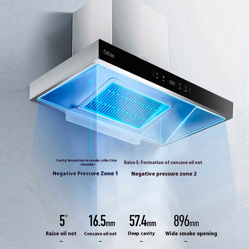 Professionele slimme afzuigkap - Kitchen Appliances Luxury recensie en prijs