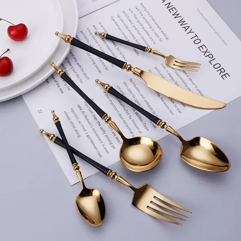 Luxe Westerse Gouden Servies S - Kitchen Appliances Luxury recensie en prijs