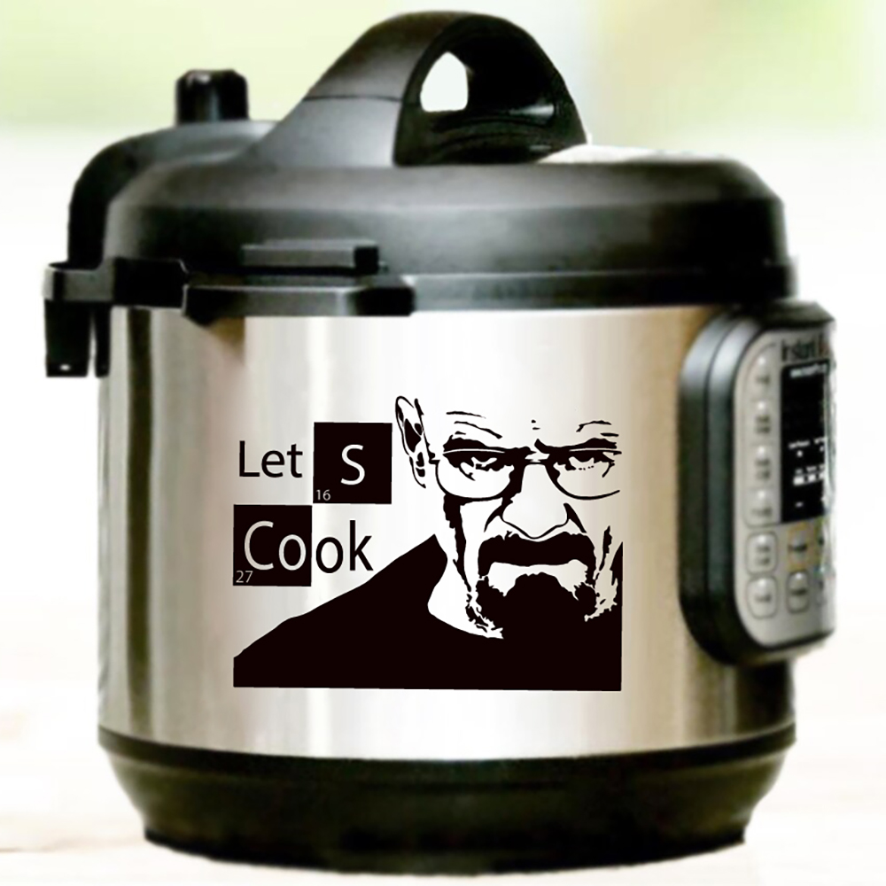 Instant Pot vinyl sticker, keu - Instant Pot Pressure Cooker recensie en prijs