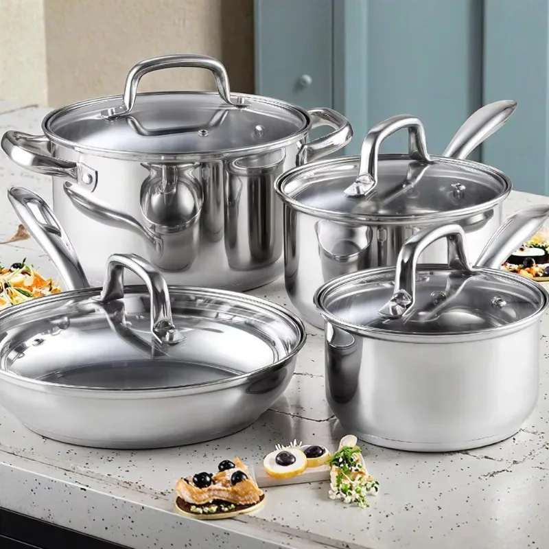 8-delige hoogwaardige kookset  - Kitchen Appliances Luxury recensie en prijs
