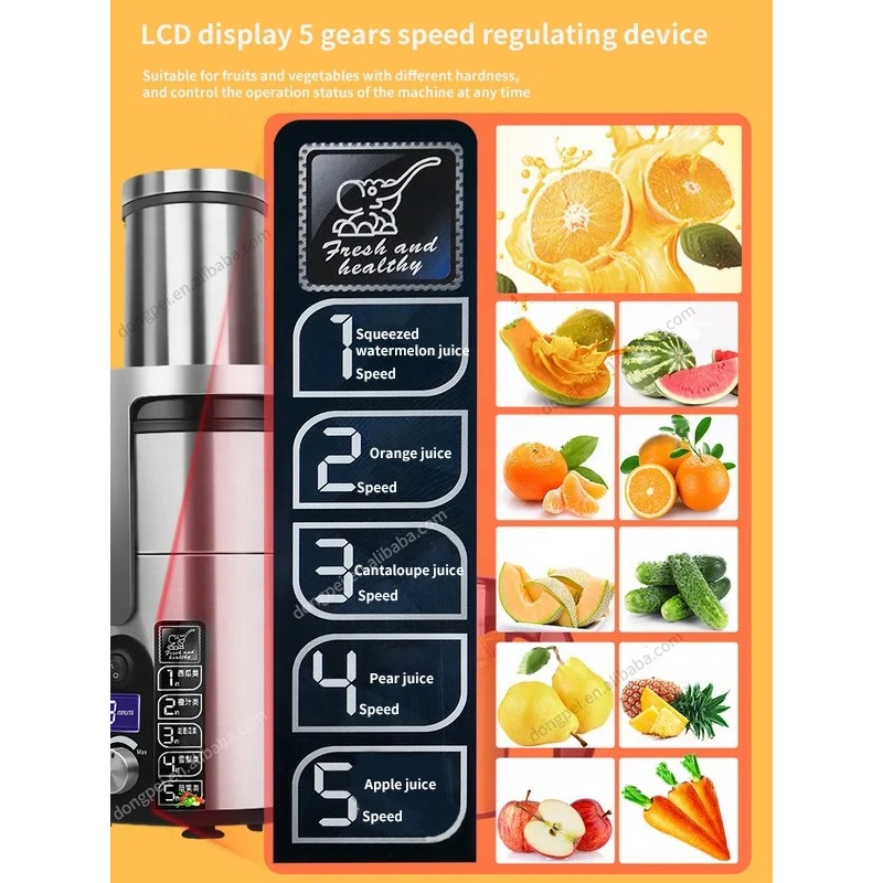 Op voorraad Big Mouth Cold Pre - Juicer Cold Press Slow recensie en prijs