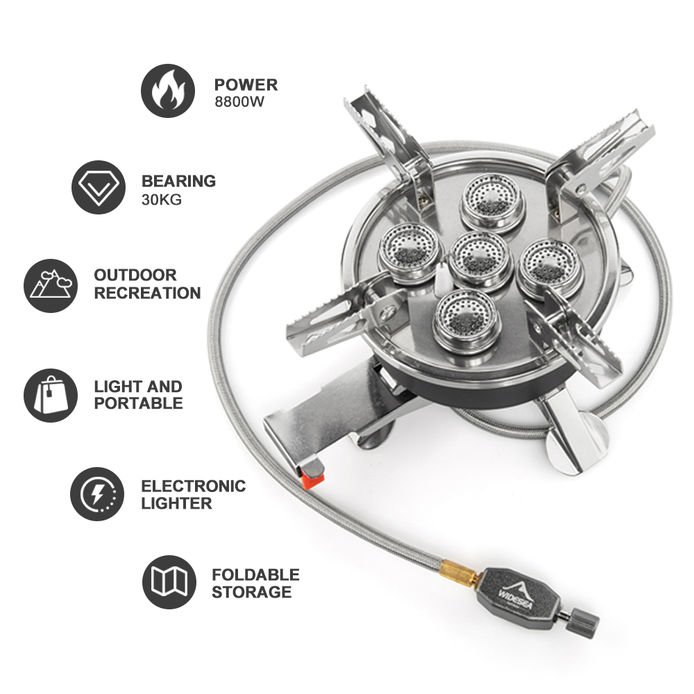 Widesea Camping 5in1 Gasfornui - Kitchen Appliances Gas Stove recensie en prijs