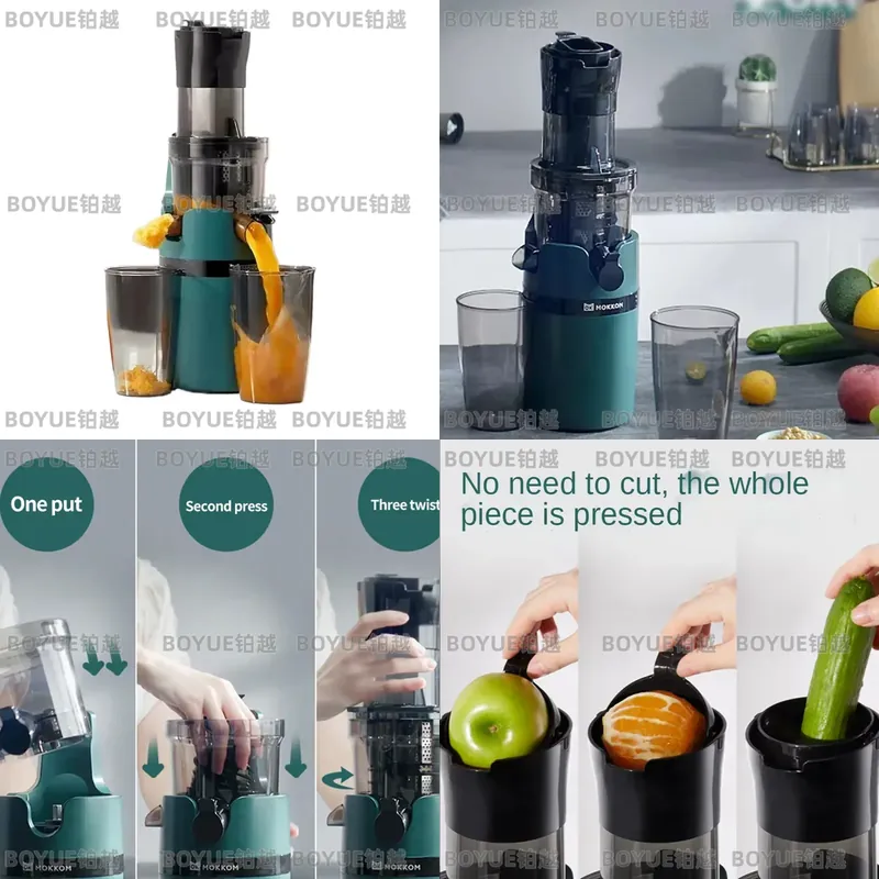 Grote kaliber slowjuicer koude - Juicer Cold Press Slow recensie en prijs