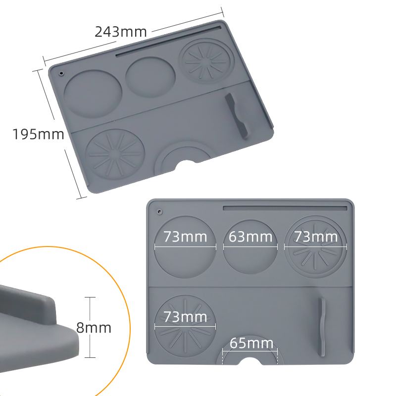 Koffie Tamper Mat Espresso Fil - Kitchen Appliances Packages recensie en prijs