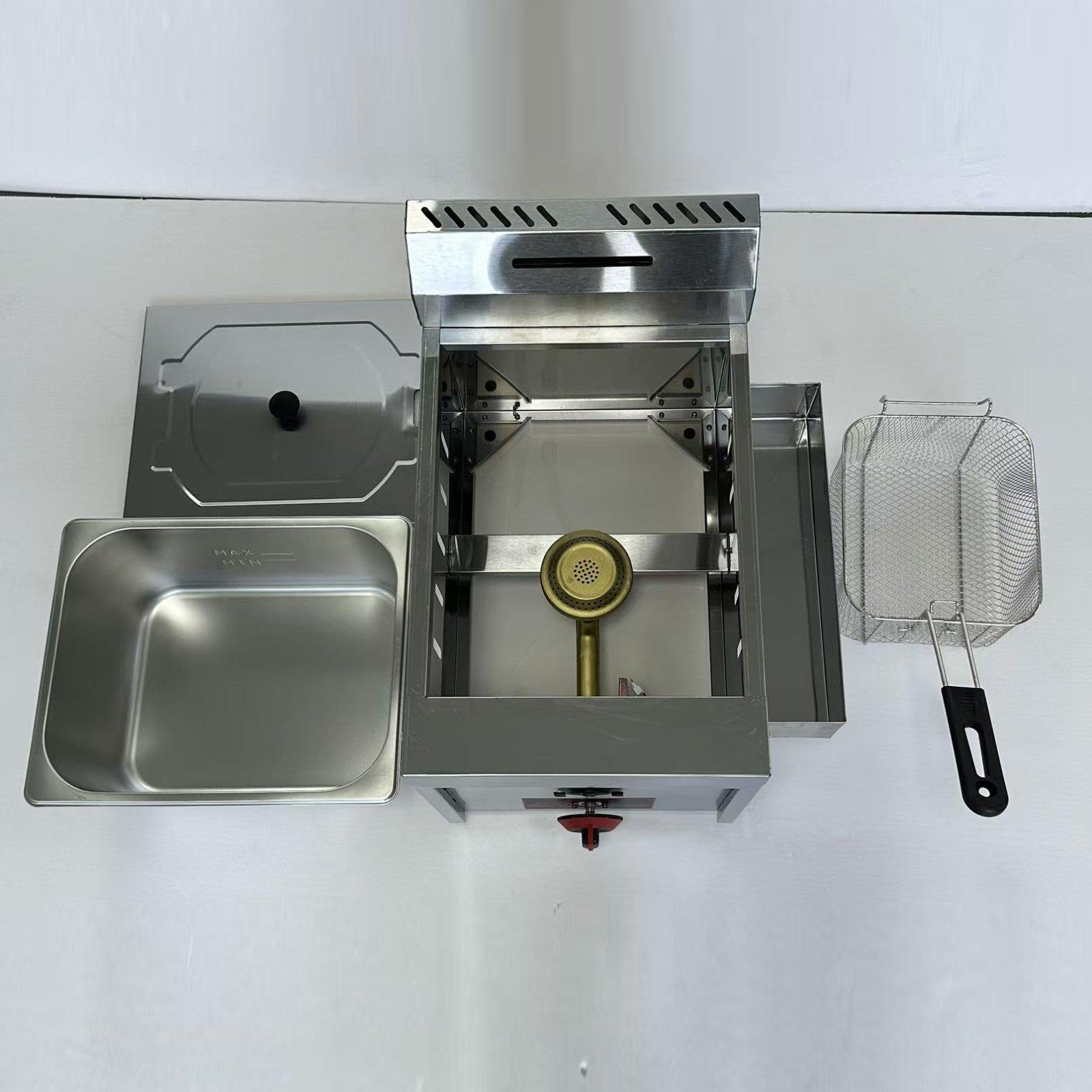 Commerciële frituurpan, eenvou - Deep Fryer Stainless recensie en prijs
